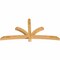 Ekena Millwork Davenport Rough Sawn Timber Gable Bracket, Western Red Cedar, 84"W x 42"H x 4"D x 4"F, 12/12 Pitch GBW084X42X0404DAV00RWR - alternate 5